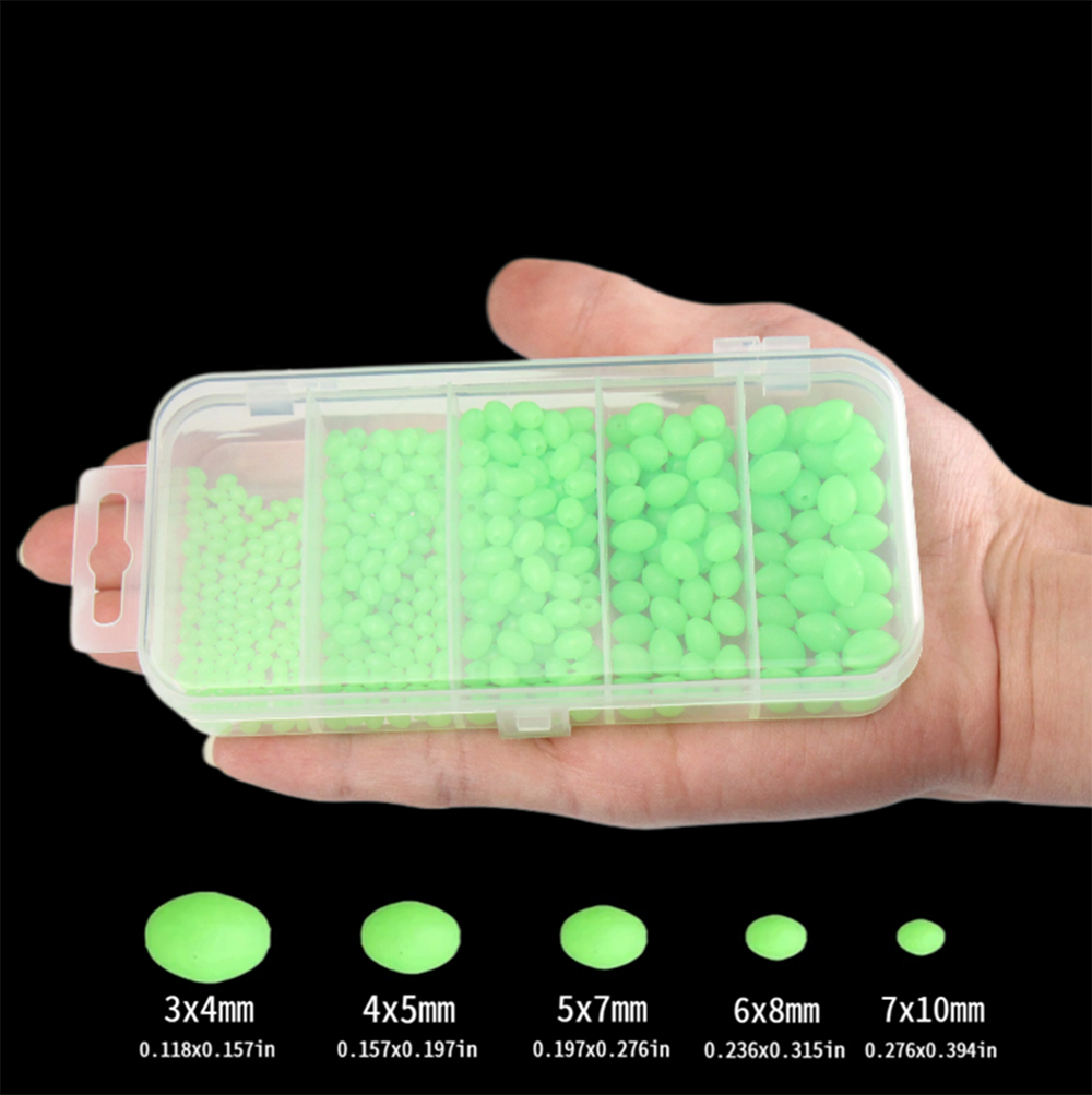 Night Float Fishing - 375Pcs/Set Night Luminous Fishing Hard Beads