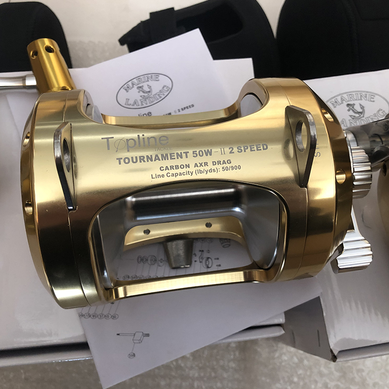 Electric Fishing Reel - Saltwater Fishing Trolling Reel 50W 80W