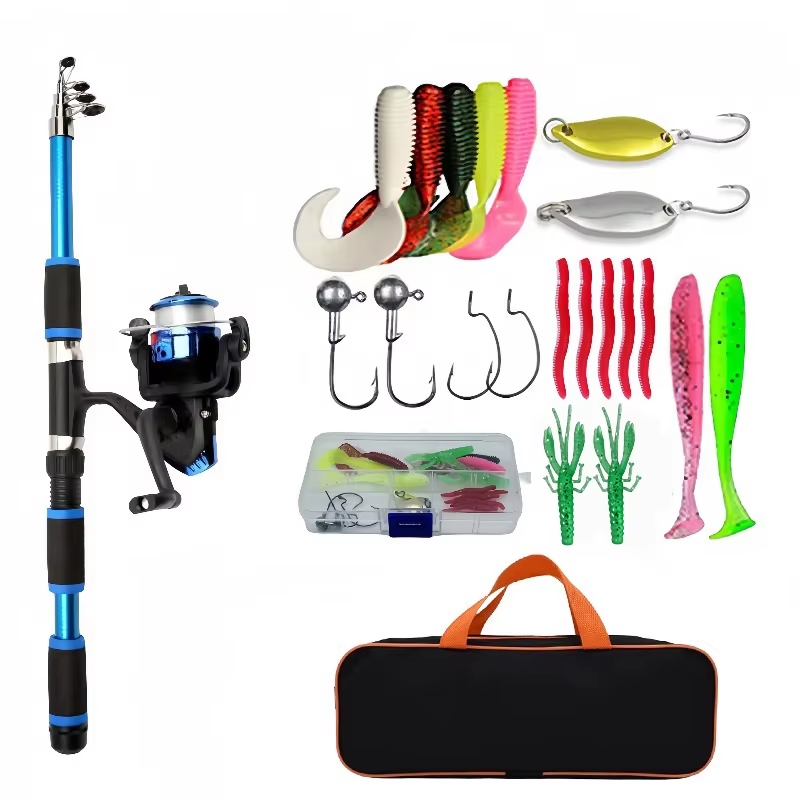 Fishing Equipment Kit - Fishing rod full set, fishing tackle