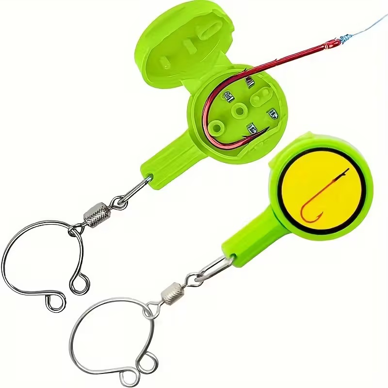 Fishing Equipment Kit - 2pcs Fishing Gadgets: Knotting Tool, Outdoor