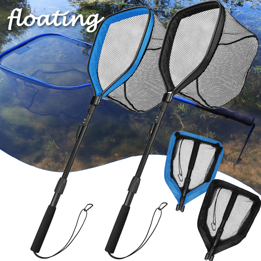 Landing Net Telescopic - Floating fishing net for Fly Fishing