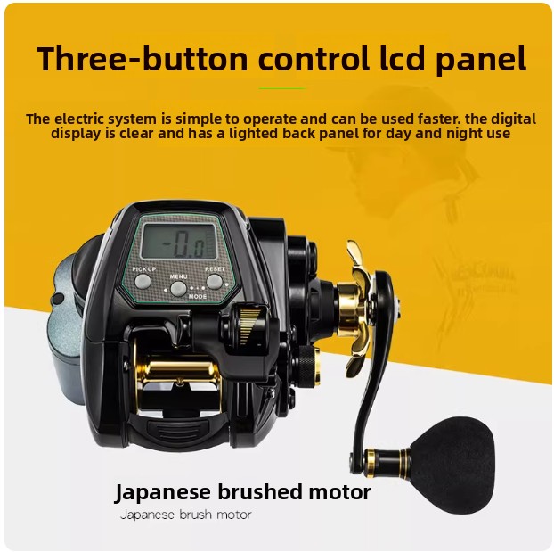 Electric Fishing Reel - Electric Fishing Winch 3000W Digital Display