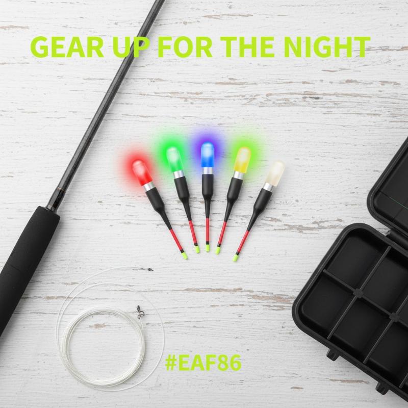 5Pcs LED Fishing Floats Night  - Night Float Fishing recensie en prijs
