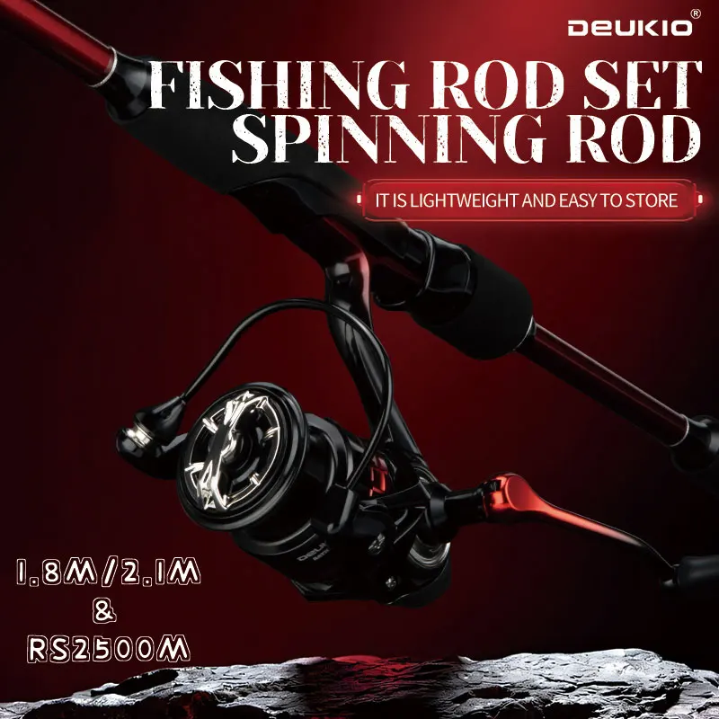 DEUKIO 4/5 Sections Fishing Ro - Fishing Equipment Kit recensie en prijs