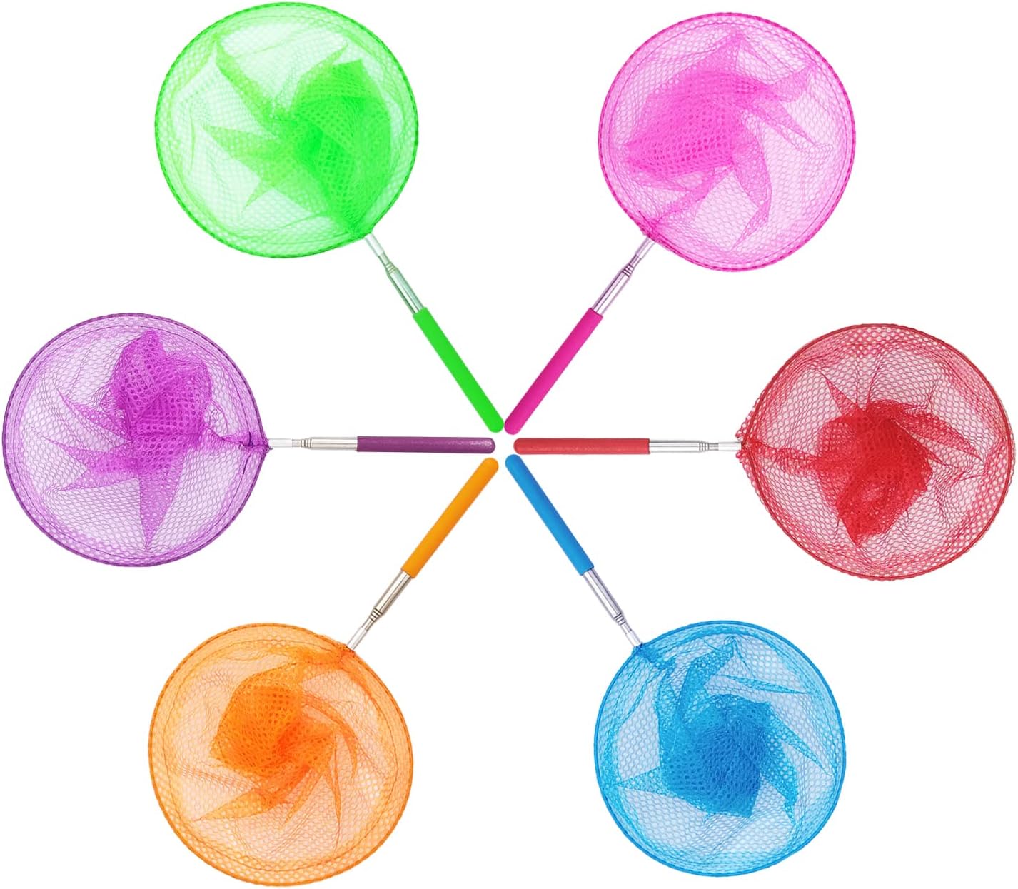 Mini Fishing Net Colorful Anti - Landing Net Telescopic recensie en prijs