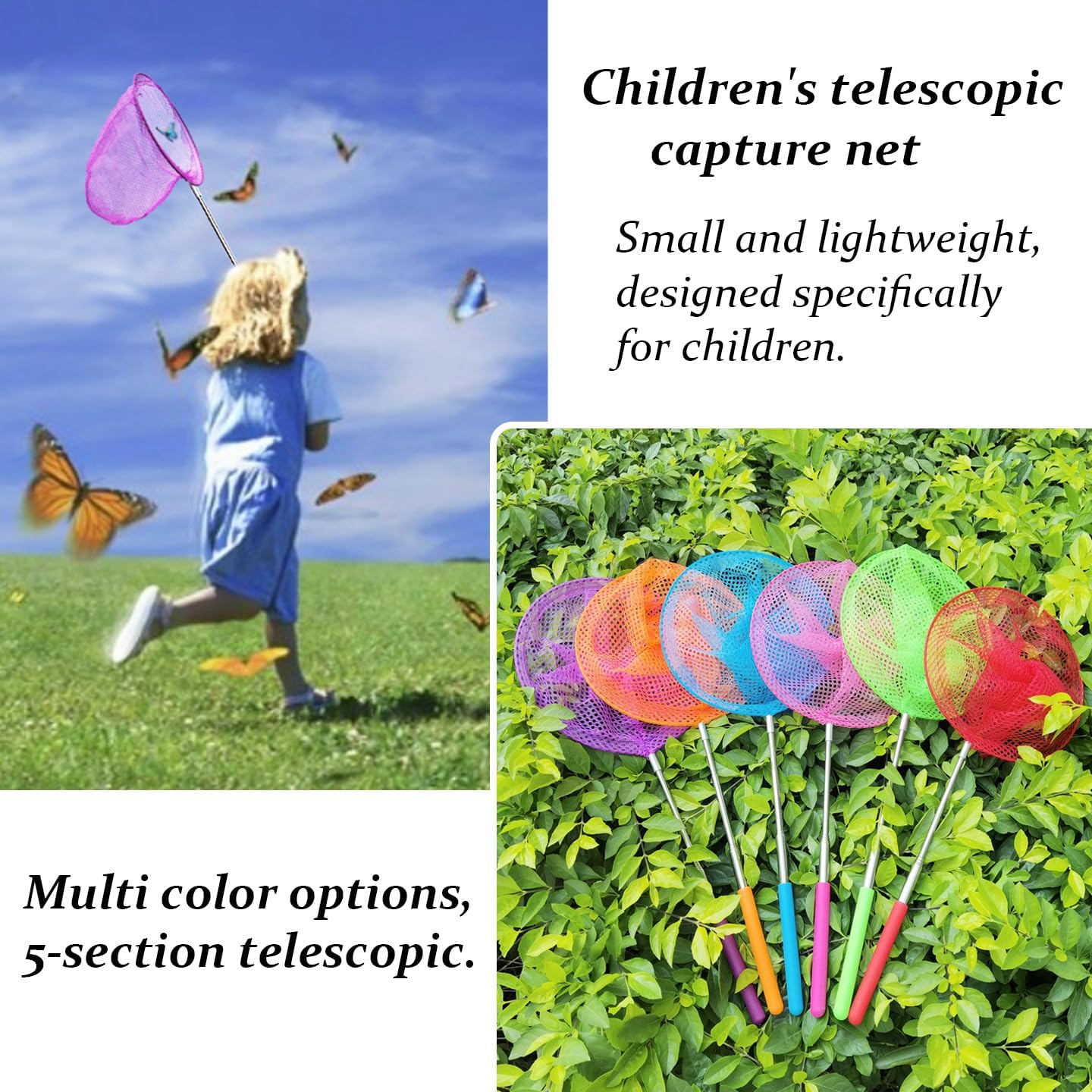 Mini Fishing Net Colorful Anti - Landing Net Telescopic recensie en prijs