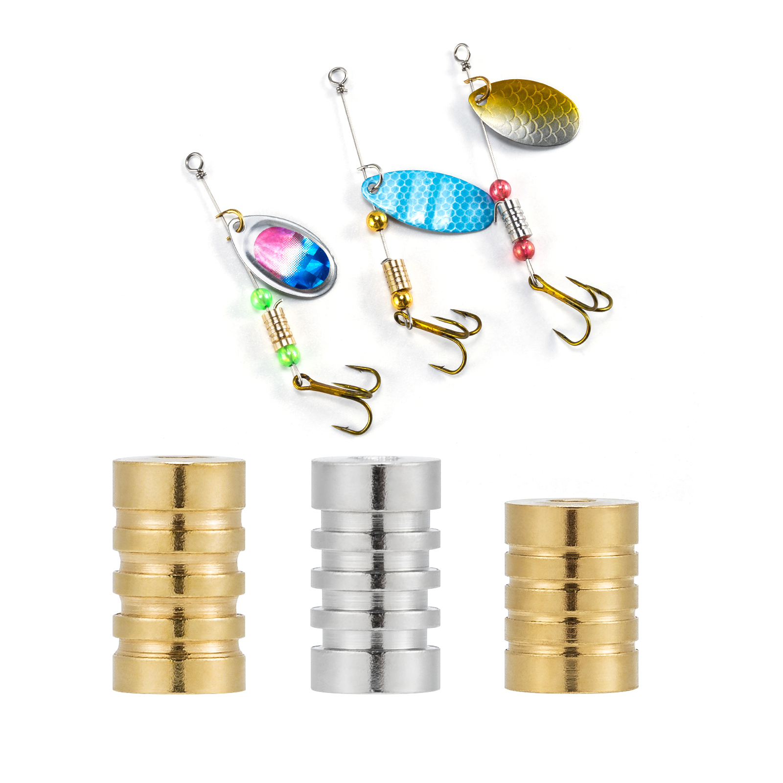 10PCS Fishing Spinner Bead Lur - Trout Fishing Lure recensie en prijs