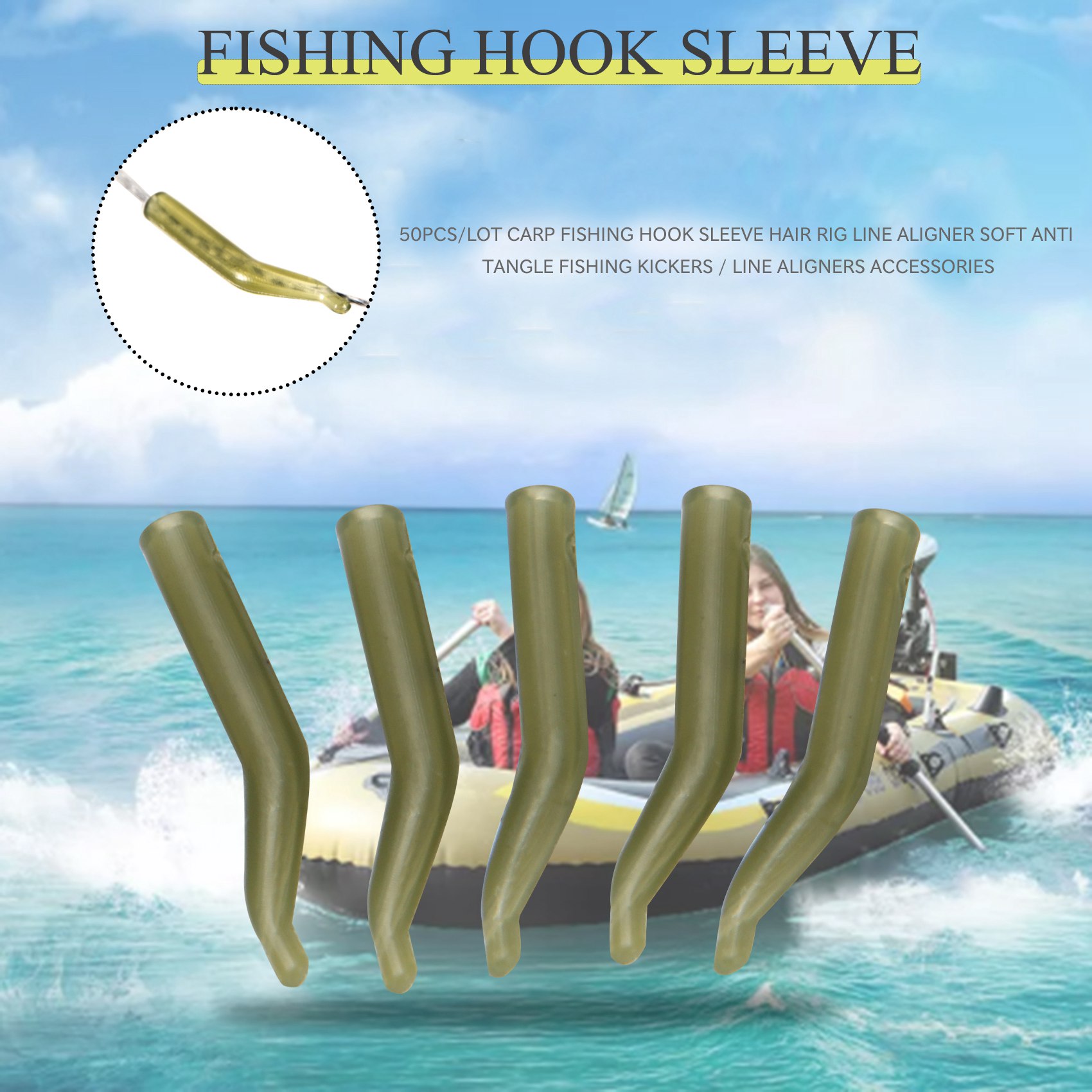 50Pcs/Lot Carp Fishing Hook Sl - Fishing Equipment For Beginners recensie en prijs