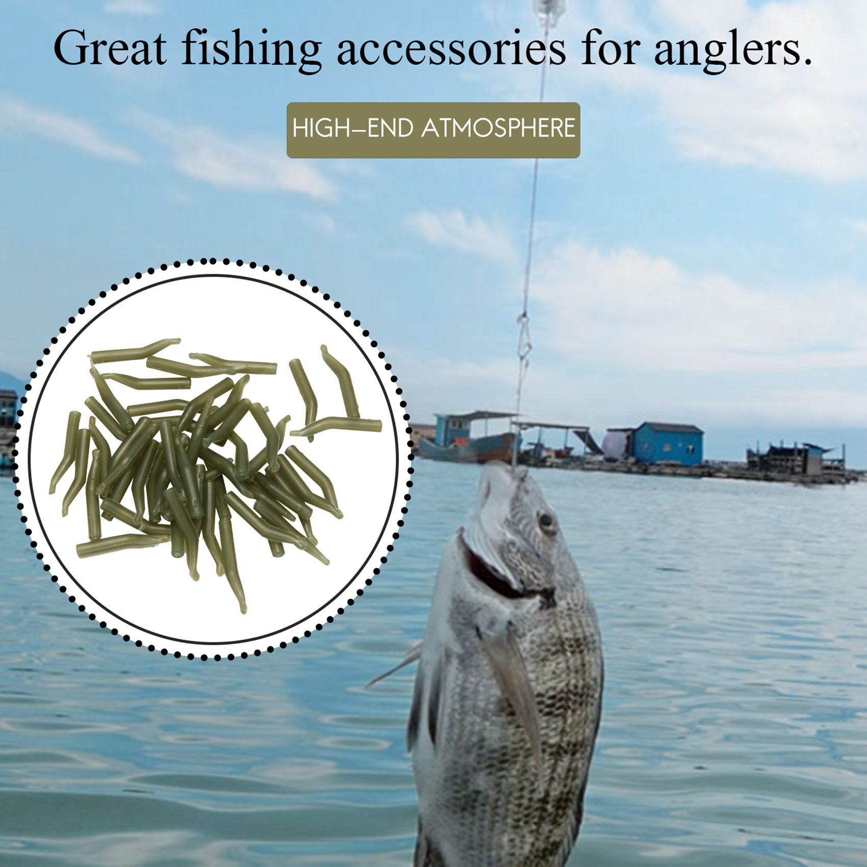 50Pcs/Lot Carp Fishing Hook Sl - Fishing Equipment For Beginners recensie en prijs