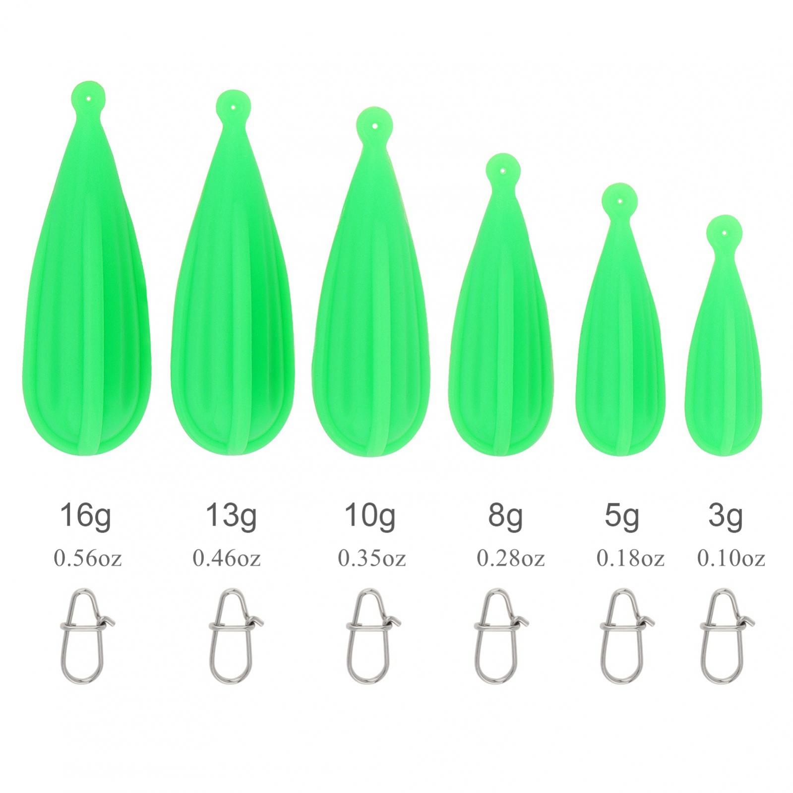 Glow in Dark Silicone 3g 5g 8g - Night Float Fishing recensie en prijs