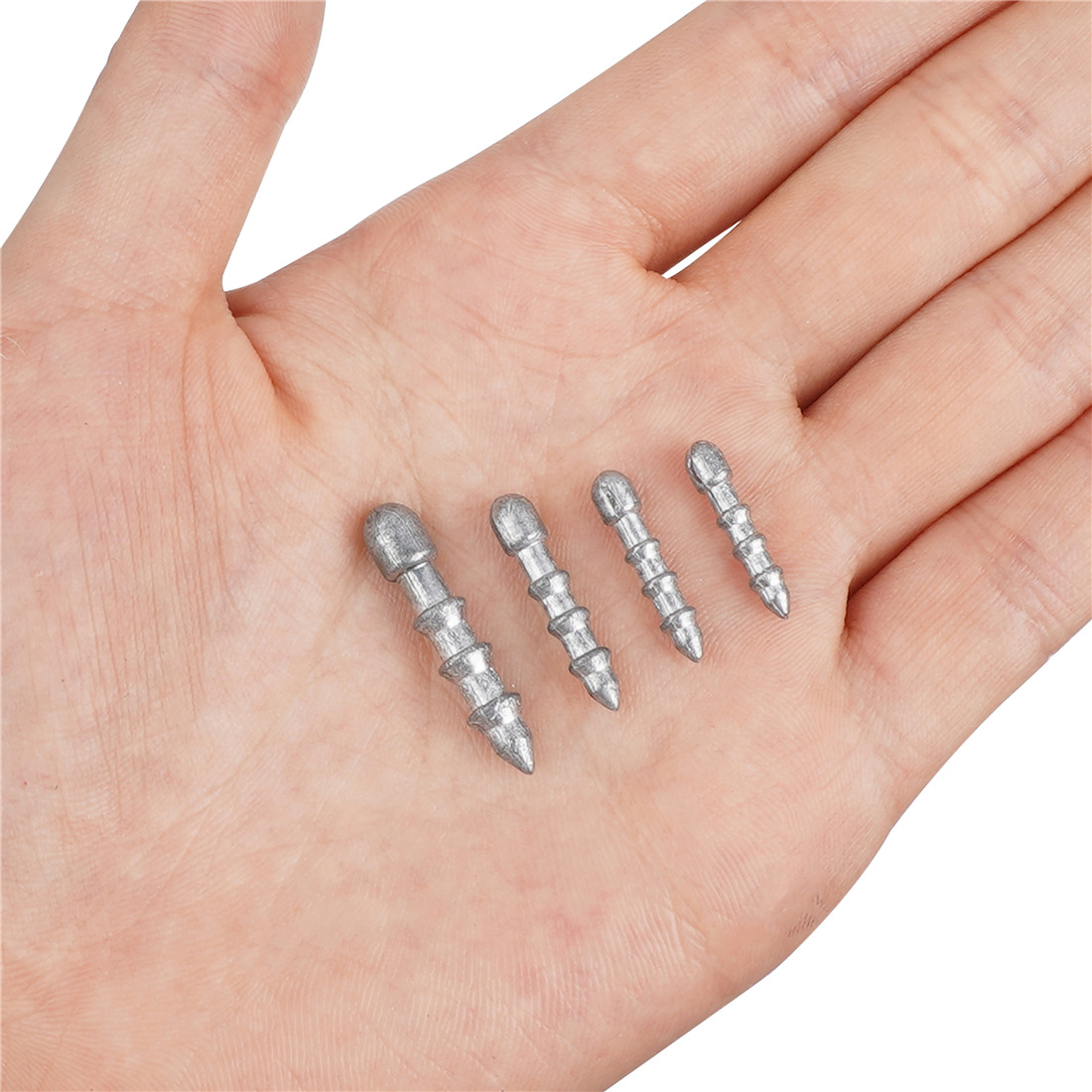 20pcs Nail weights sinkers Wor - Trout Fishing Lure recensie en prijs