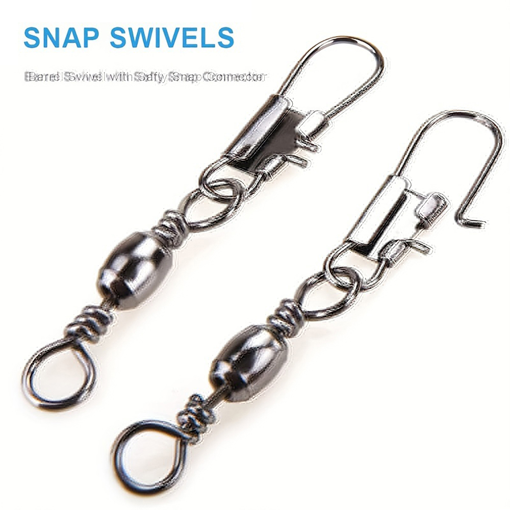 100Pcs/Lot 4#6#8#10#12# Swivel - Fishing Equipment Tackle recensie en prijs