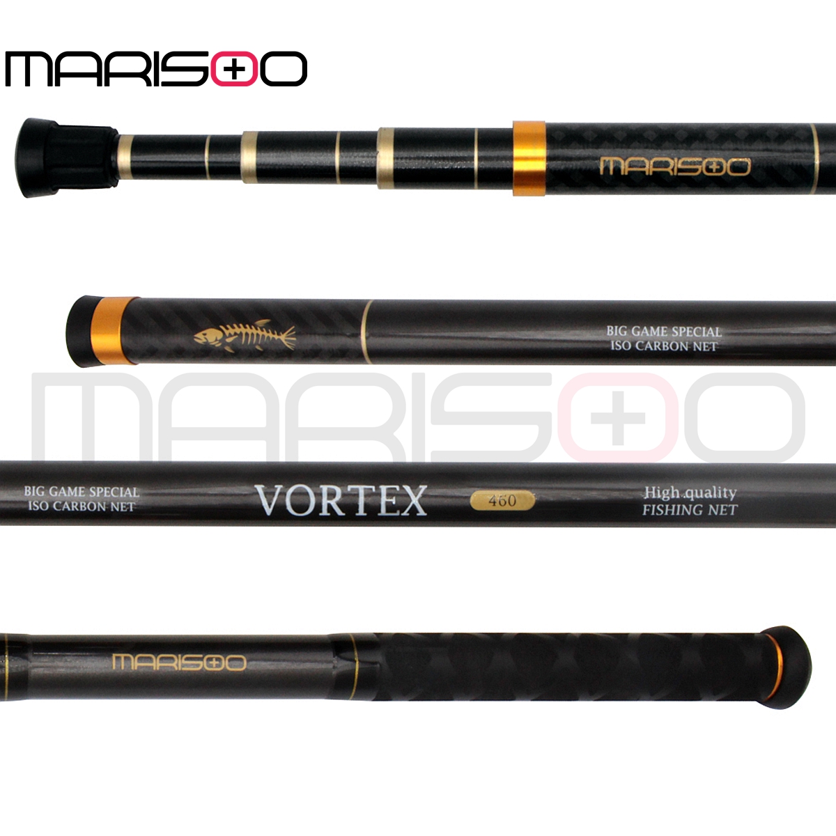 MARISOO VORTEX Telescopic Fish - Landing Net Telescopic recensie en prijs