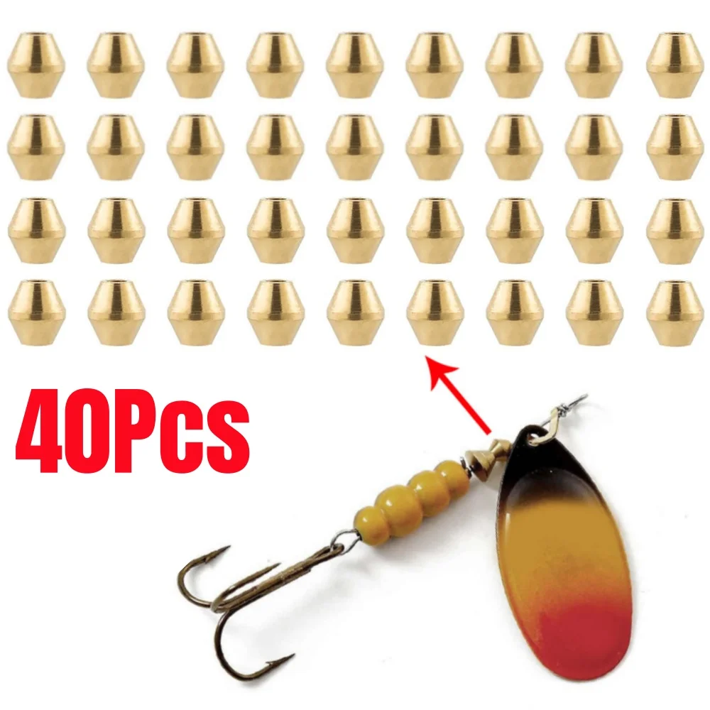 40pcs DIY Lure Brass Fishing B - Trout Fishing Lure recensie en prijs