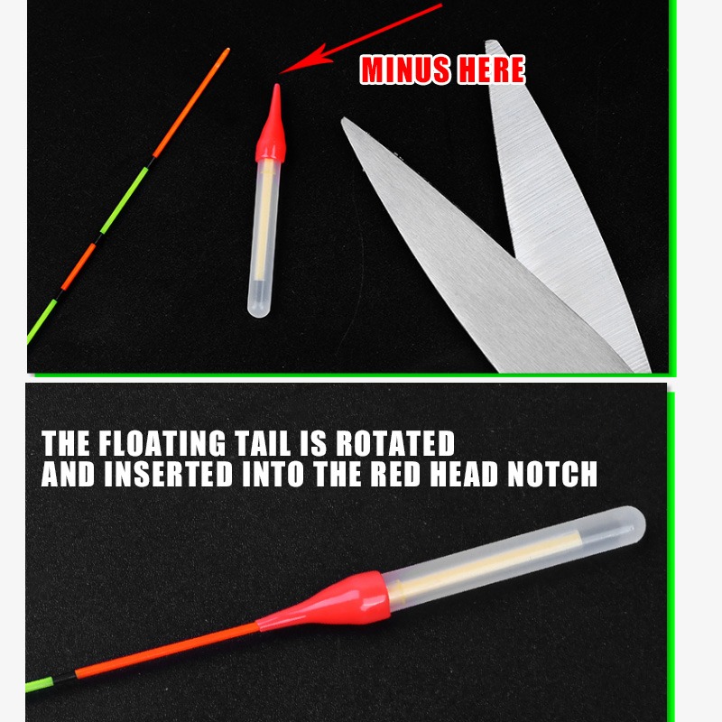 5/10/20/30/50PCS Firefly Fluor - Night Float Fishing recensie en prijs
