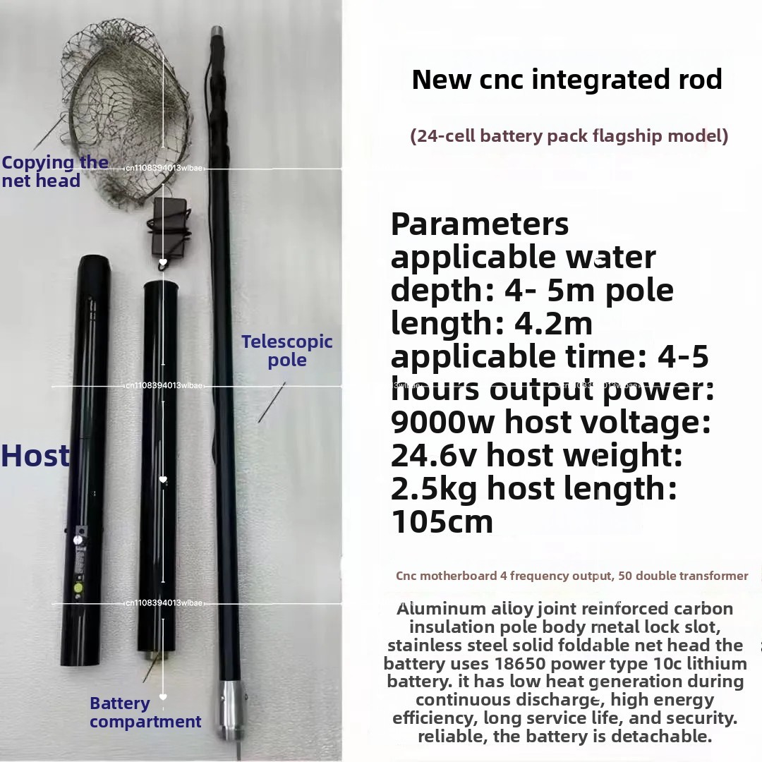 4.2m 9000W  Ultra-light Alumin - Landing Net Telescopic recensie en prijs