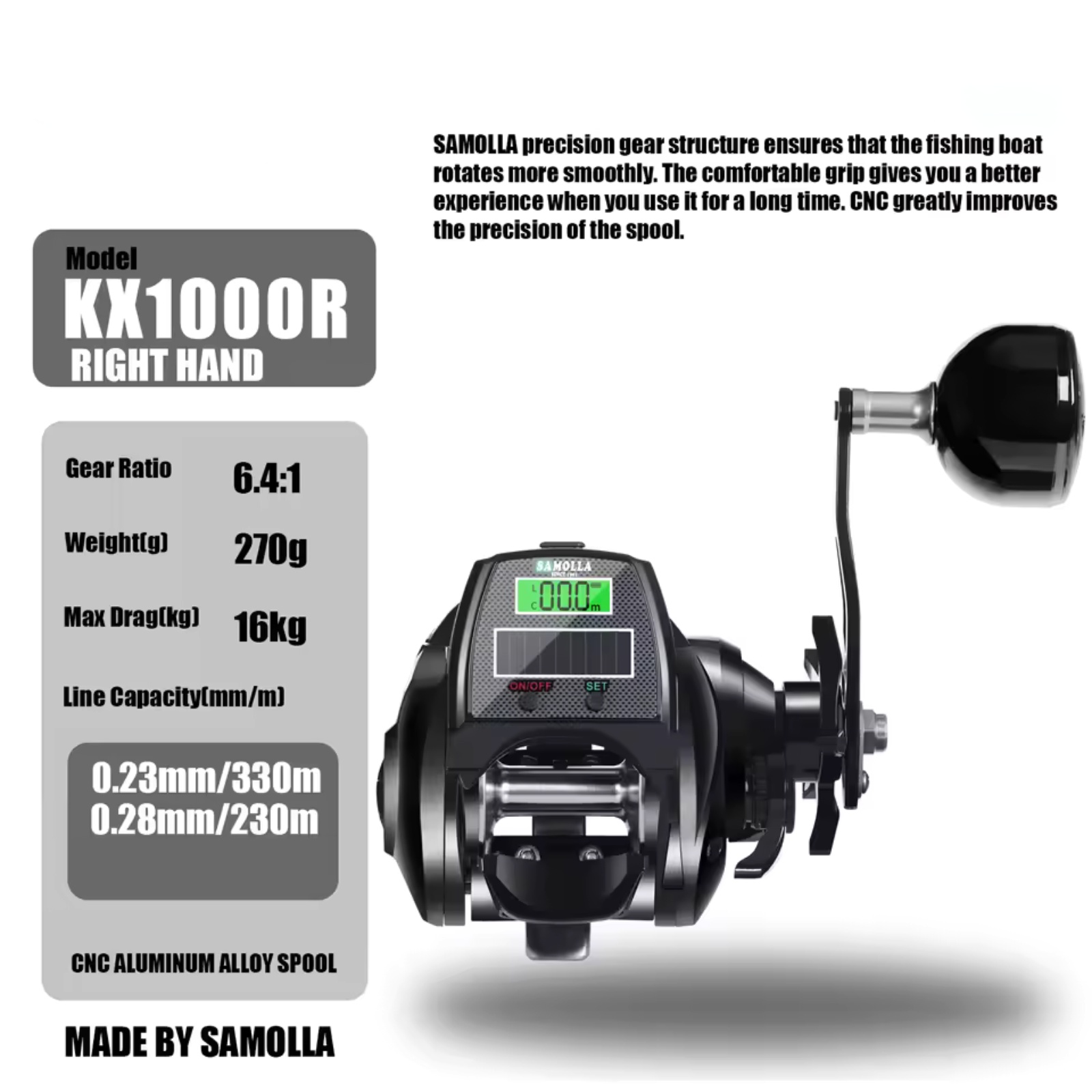 Heavy Duty Electric Fishing Re - Electric Fishing Reel recensie en prijs