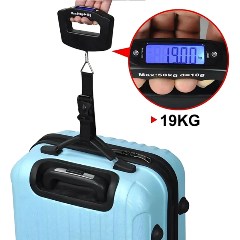 50kg/10g Travel Luggage Scale  - Fishing Equipment For Beginners recensie en prijs