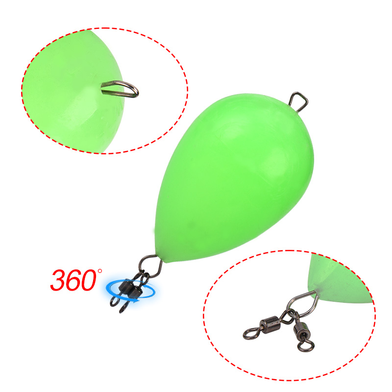 WEIHE 1PC Glow-in-the-dark Fis - Night Float Fishing recensie en prijs