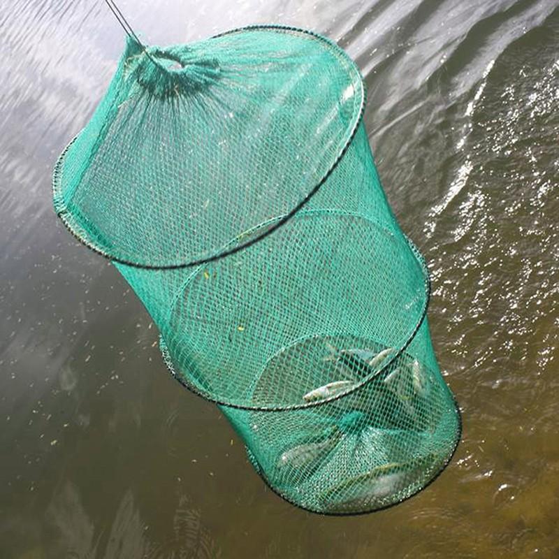 Folding Round Nylon Mesh Metal - Landing Net Telescopic recensie en prijs