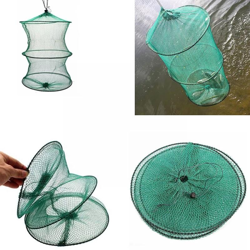 Folding Round Nylon Mesh Metal - Landing Net Telescopic recensie en prijs