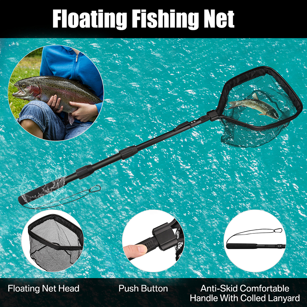 Floating fishing net for Fly F - Landing Net Telescopic recensie en prijs