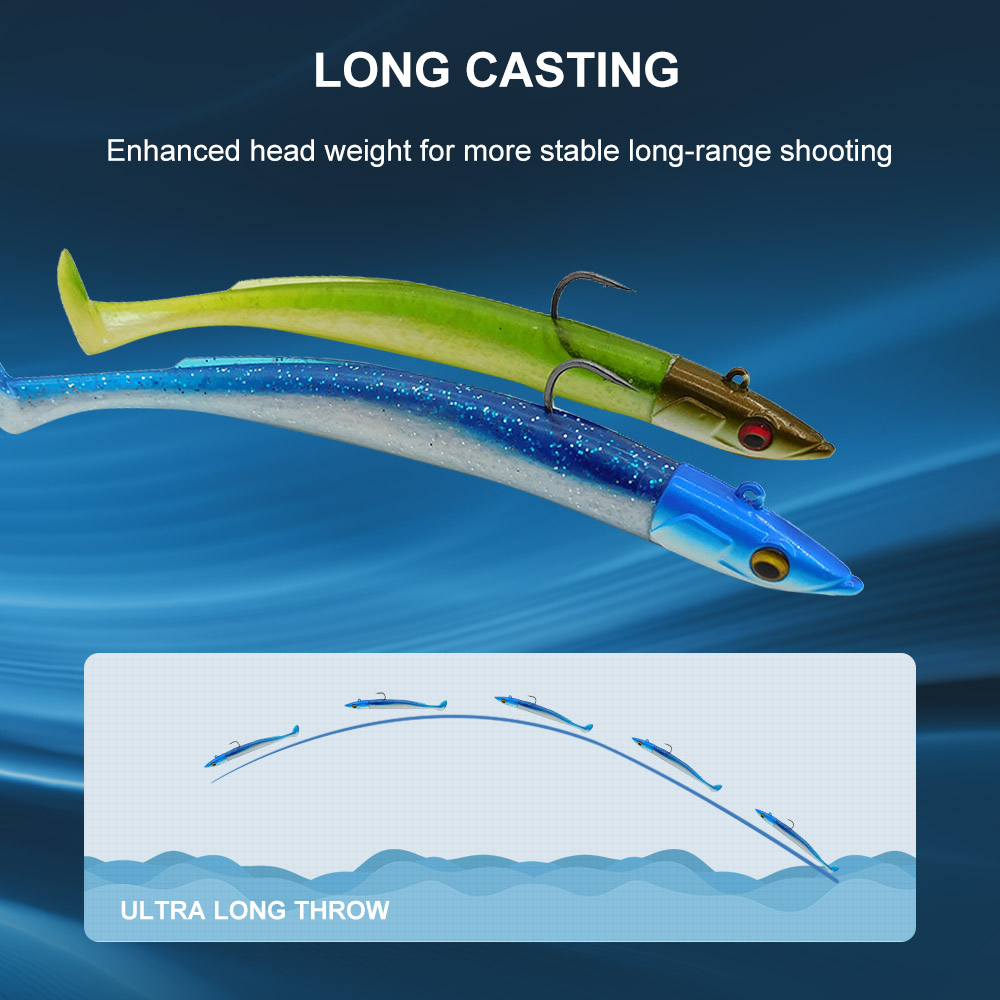 ESFISHING Soft Fishing Lures L - Trout Fishing Lure recensie en prijs