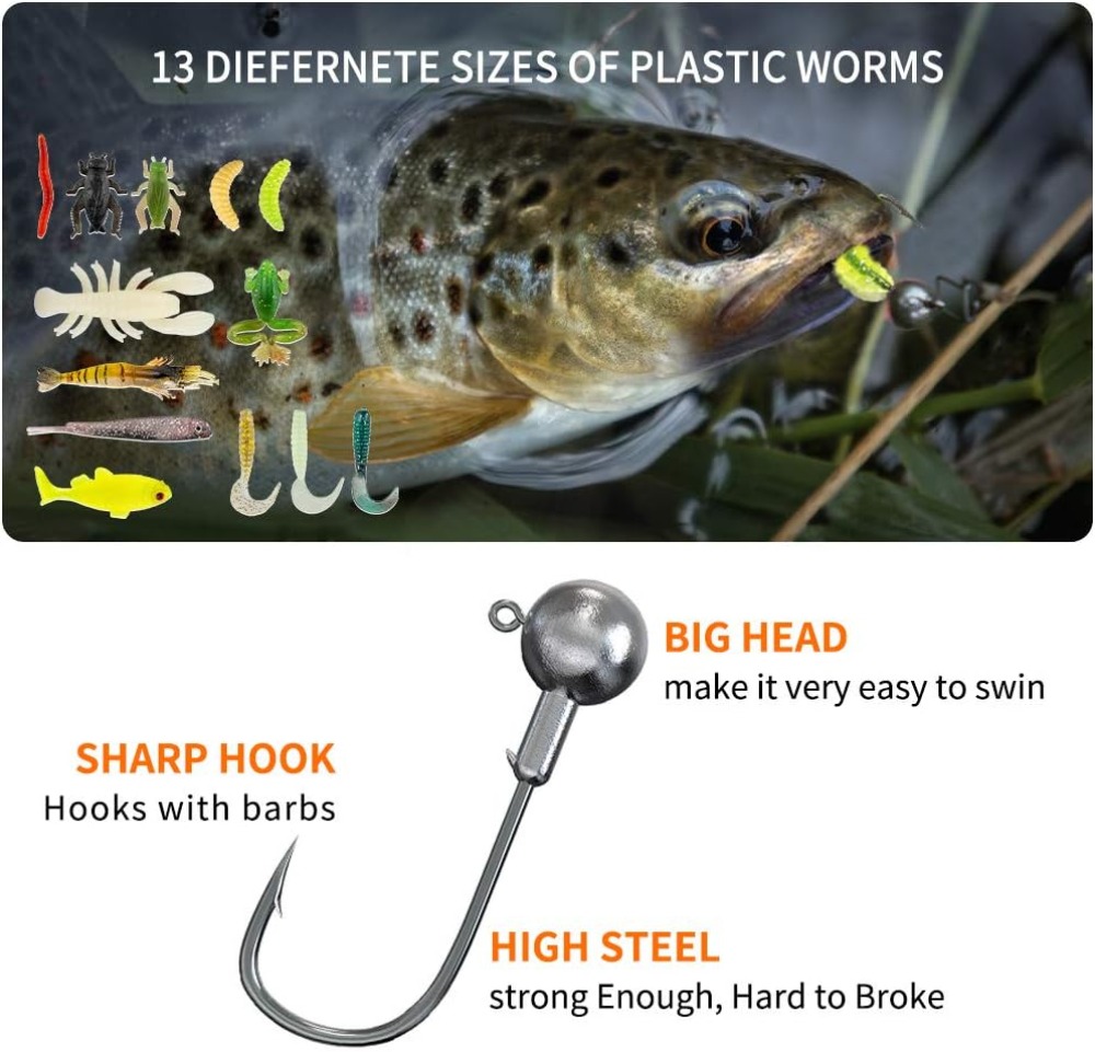 78Pcs Fishing Lures Kit for Ba - Trout Fishing Lure recensie en prijs