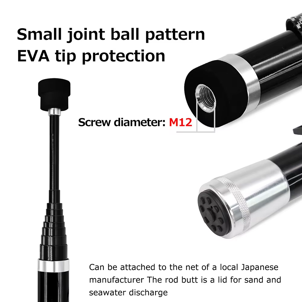 SANLIKE 3m Black Telescopic Ca - Landing Net Telescopic recensie en prijs