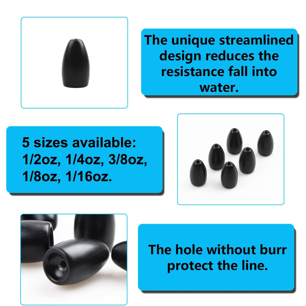 Tungsten Steel Fishing Weights - Trout Fishing Lure recensie en prijs