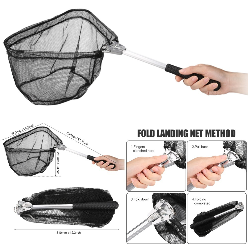 Fishing Landing Net Aluminum A - Landing Net Telescopic recensie en prijs